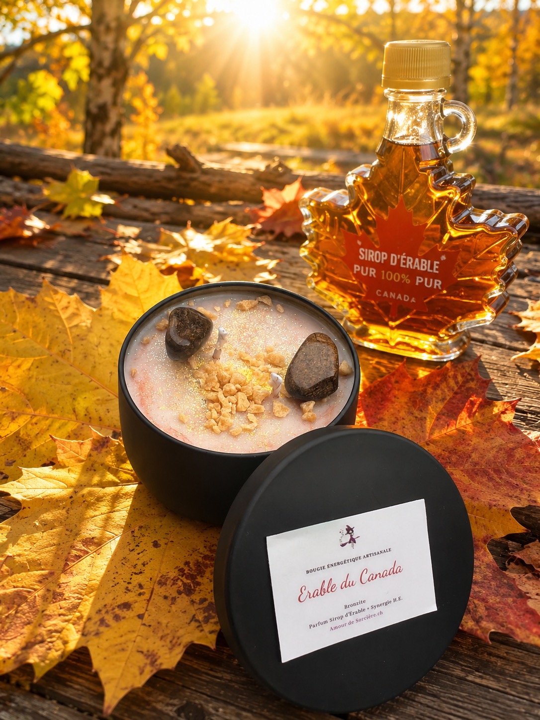 Bougie Erable du Canada