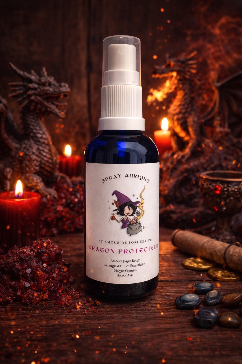 Spray Aurique Dragon Protecteur