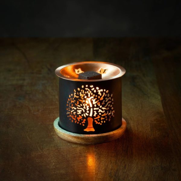 Aromafume Brûleur d'Encens Arbre de Vie