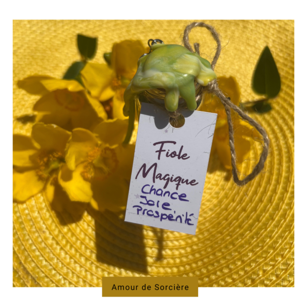 Fiole Magique Chance Joie et Prospérité