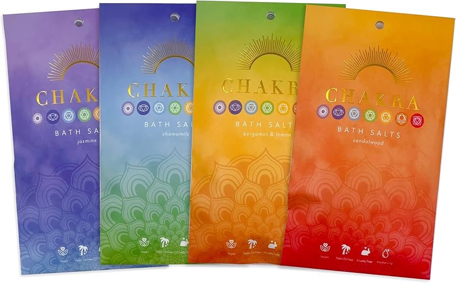 Lot de 4 Sachets de Sels de Bain - Chakra – Image 3