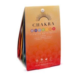 Lot de 4 Sachets de Sels de Bain - Chakra