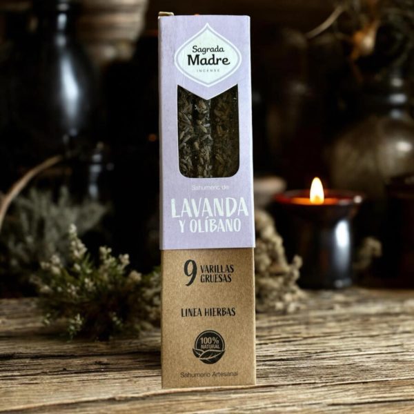 Encens aux herbes Lavande & Oliban – Image 5