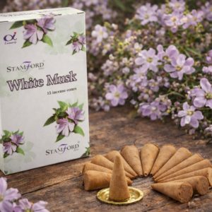 Encens cônes Musc Blanc