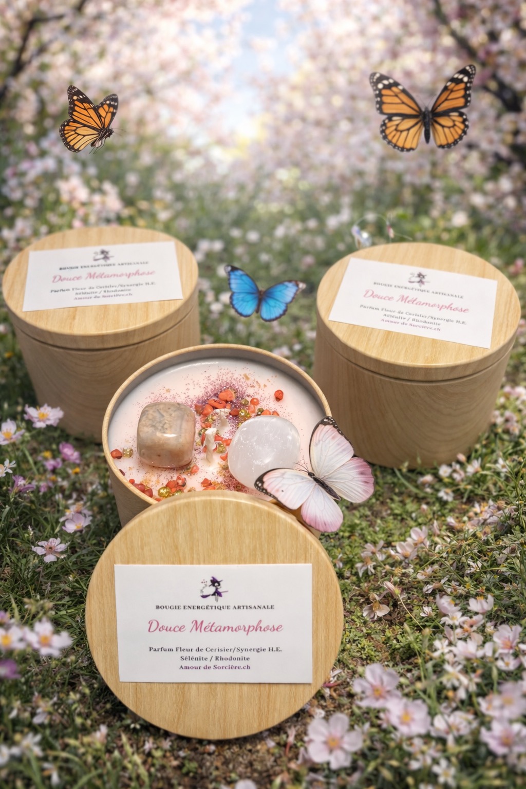 Bougie Douce Métamorphose