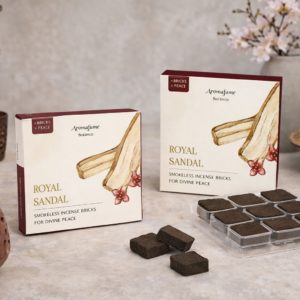 Briques d'encens Bois de Santal sans fumée