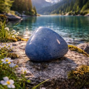 Galet Quartz Bleu Taille M